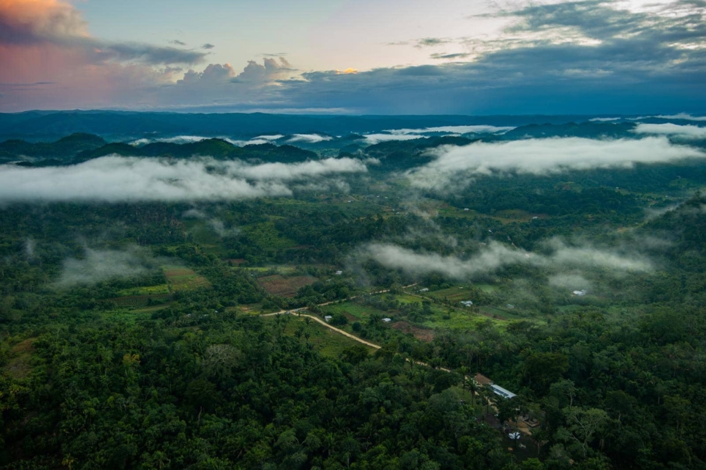 nour villas belmopan belize aerial great base for birding