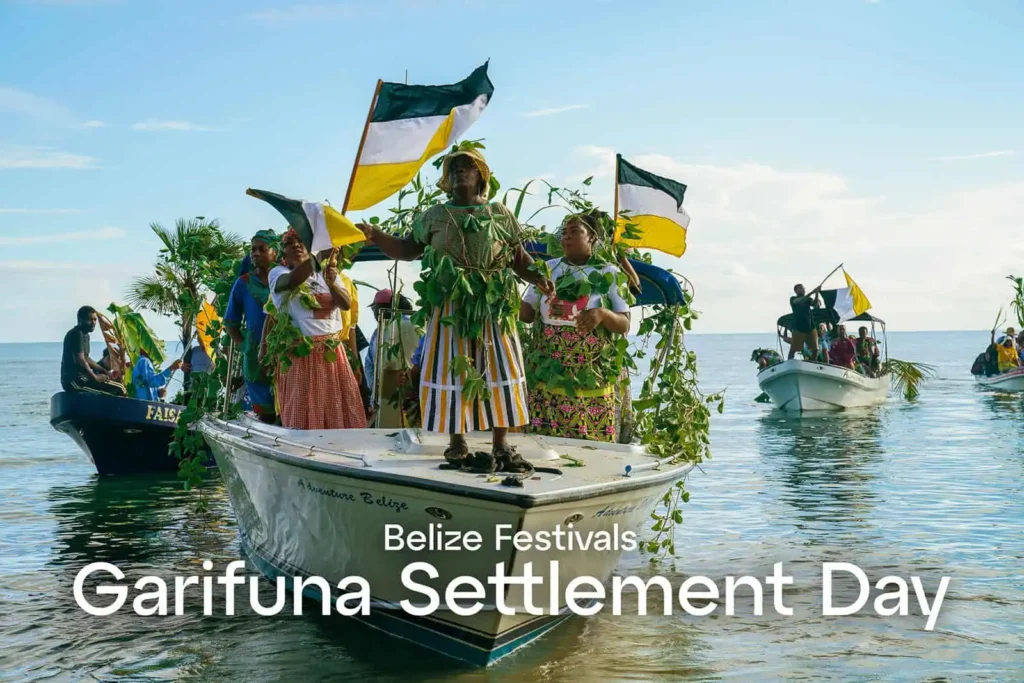 best time to visit belize festivals garifuna settlement day