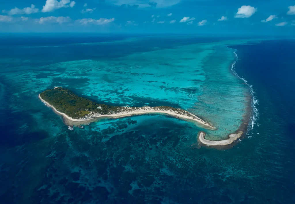 why visit belize atolls island lighthouse reef atoll aerial