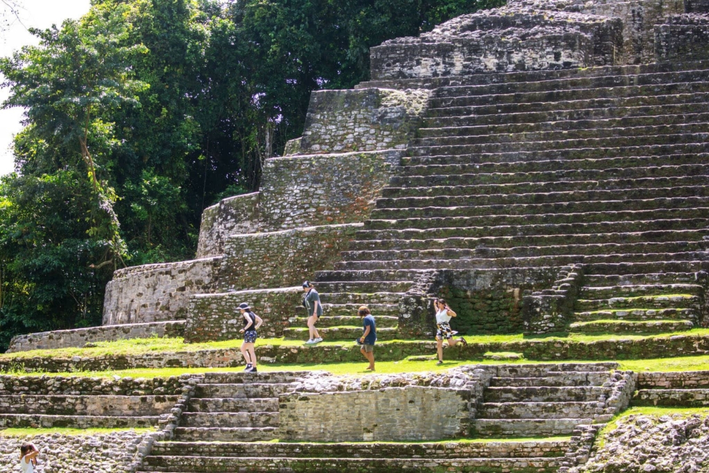 belize weather travel guide lamanai mayan ruins sunny day